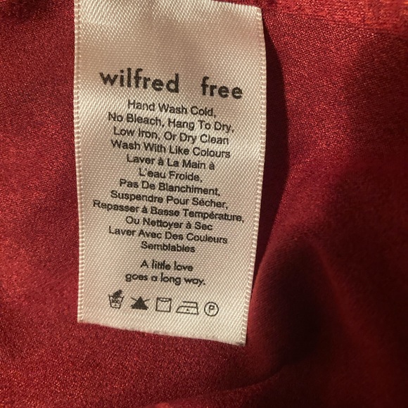 (US 8) Red Wilfred Miniskirt - Picture 6 of 6